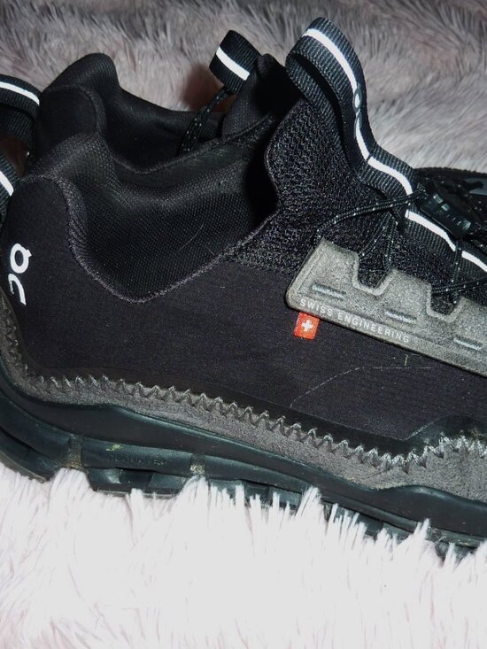 Exc. Condition On Cloud Tech Black Men\'s Sneakers Shoes Hiking Running 7.5